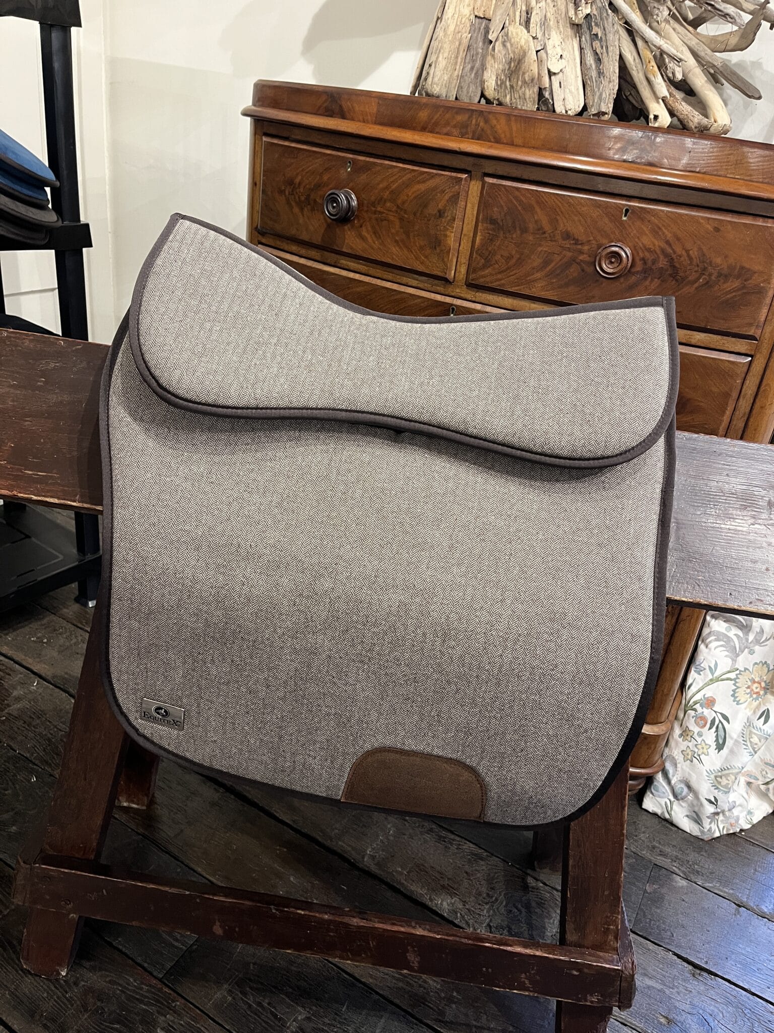Brown Herringbone
